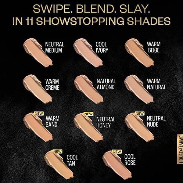 Lakme Facelift Foundation Stick C280 Cool Tan 11 gm - Foundation