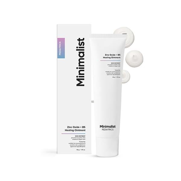 Netmeds | Minimalist Pediatrics Zinc Oxide + B5 Healing Ointment 50 ml