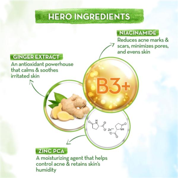 Mamaearth Skin Correct Face Serum - Niacinamide & Ginger Extract 30 ml (N) - Face Serum