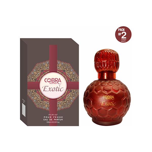 St. John Cobra Exotic Eau De Parfum - Pack of 2 x 100 ml - Women Perfumes (Edt/Edp)