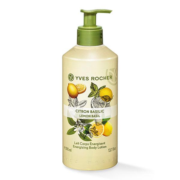 Yves Rocher Energizing Body Lotion Lemon Basil 390 ml