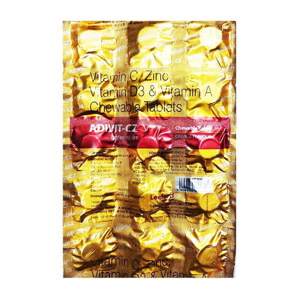ADIVIT CZ Chewable Tablet 15's