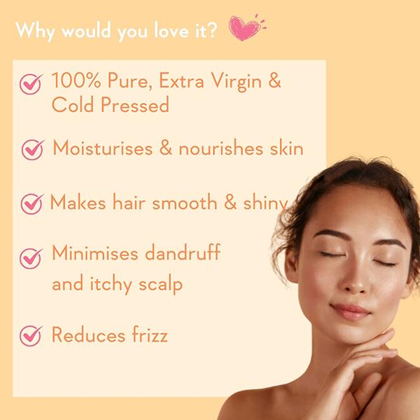 Wishcare 100% Pure Cold Pressed Castor Oil 200 ml - Hair Oils