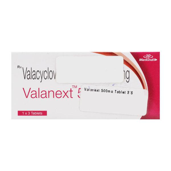 Netmeds | Valanext 500mg Tablet 3'S