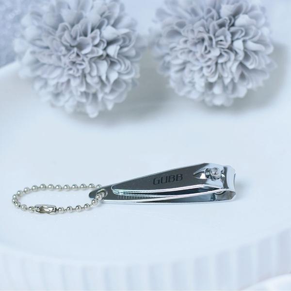 Gubb Finger Nail Clipper with File, Key Chain Easy -To -Use Long Lasting 1's - Nail Care