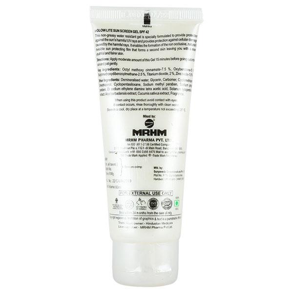 I GLOW LITE SPF 42 Sunscreen Gel 60ml - Sunscreen Preparations-Oth