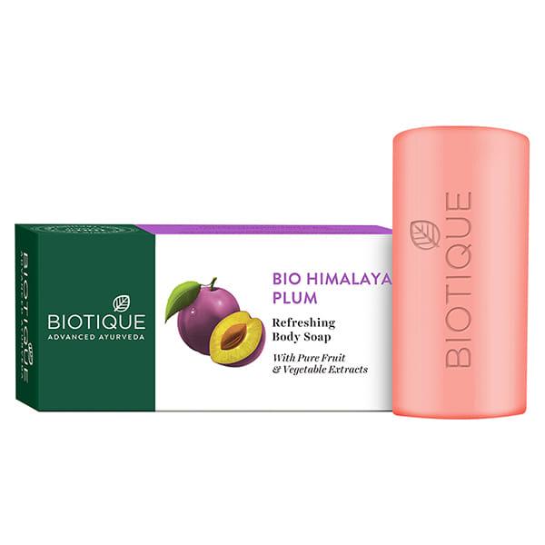 Netmeds | Biotique Himalayan Plum Refreshing Bathing Bar 150 gm