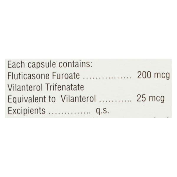 VILOR F 200 Capsule 15's - Asthma/COPD-Ast