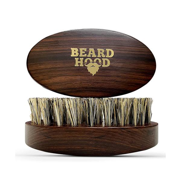 Netmeds | Beardhood Beard Brush (with Pouch)