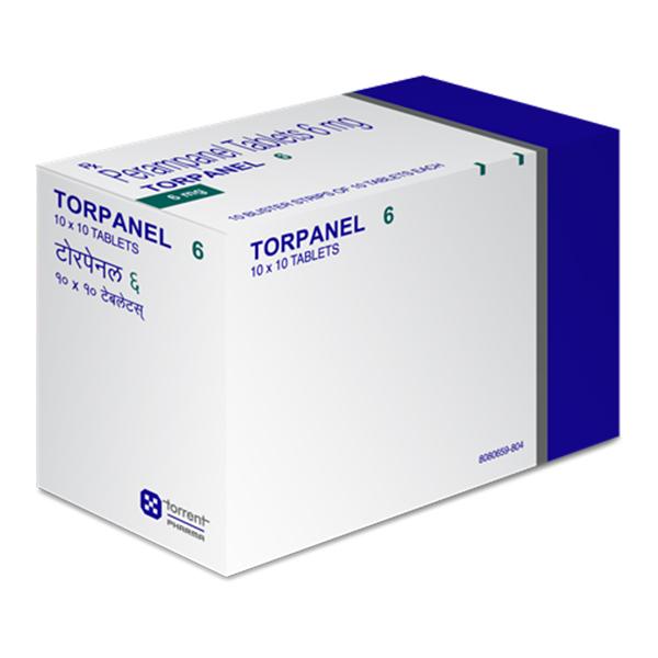 TORPANEL 6 Tablet 10's - Epilepsy/Convulsion-Ant