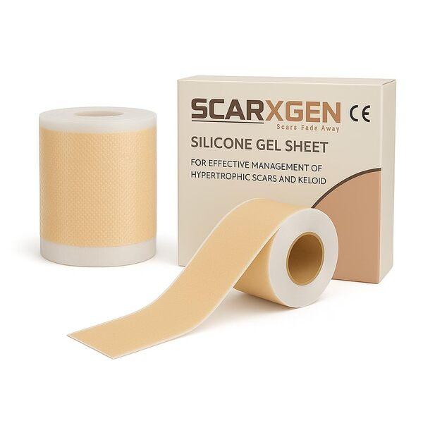 Netmeds | Scarxgen Silicone Gel Sheet (4cm x 150cm) 1 's