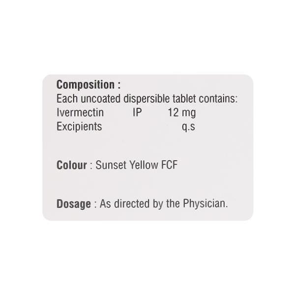 Itin 12mg Tablet 2'S - Parasitic Worms-Ant