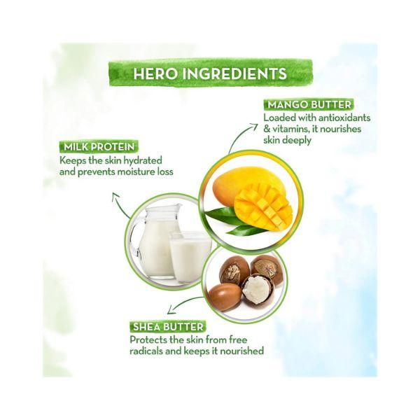 Mamaearth Major Mango Body Lotion & Cream For Kids with Mango Butter & Milk Protein 400 ml - Creams, Lotions & Oils