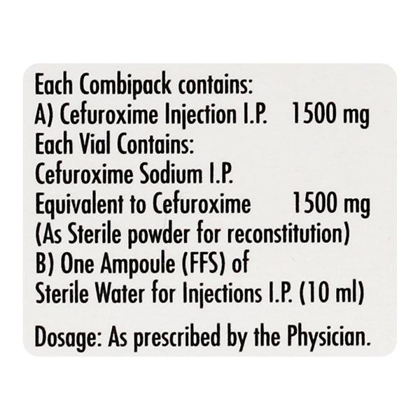 Cerom 1500mg Injection 1'S - Bacterial Infections-Cep