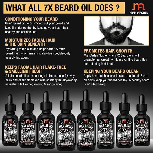 Man Arden 7X Beard Oil - Hydra Spot 30 ml - Beard Oil