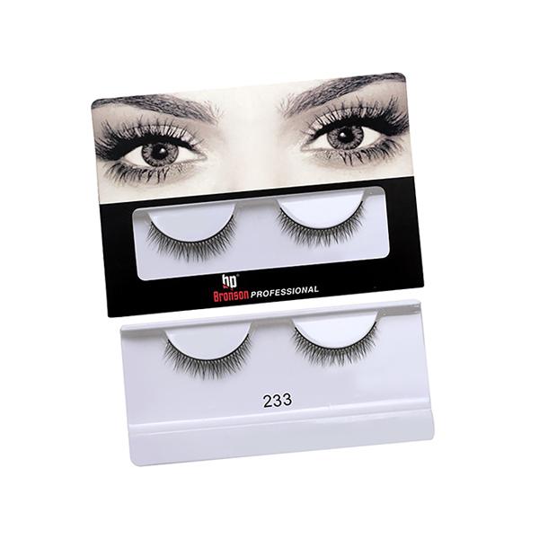 Bronson Professional 3d effect False eyelashes 233 1's - Eyelashes
