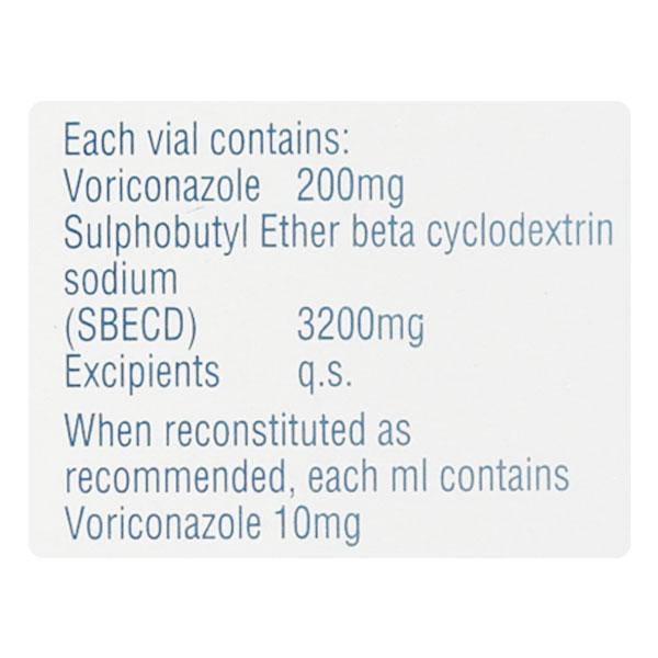 Vfend 200mg Injection 1'S - Fungal Infections-Anf