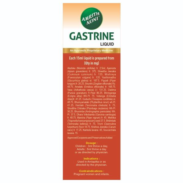 Amrith Noni Gastrine Liquid 150 ml - Digestive Care