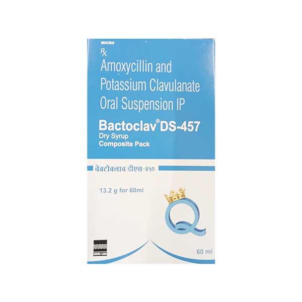 BACTOCLAV DS 457 Dry Syrup 60ml - Bacterial Infections-Pen