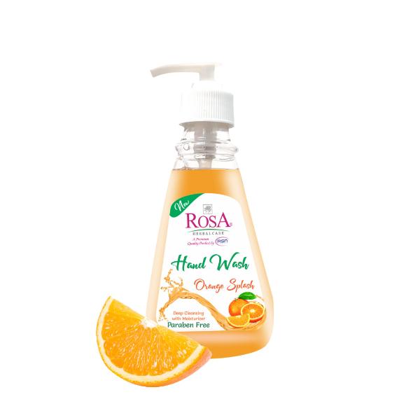 Rosa Orange Splash Hand Wash 260 ml