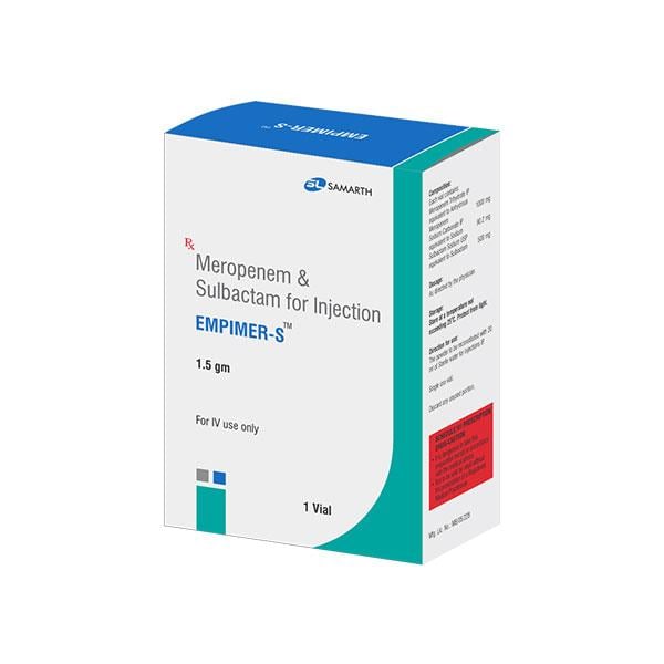 EMPIMER S 1.5g Injection 1's - Bacterial Infections-OBL