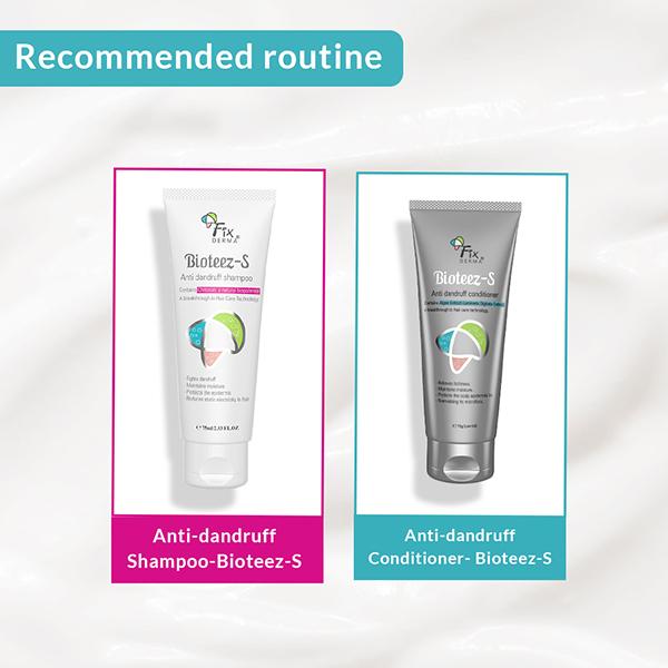 Fixderma Bioteez-S Anti Dandruff Conditioner 75gm - Dry Shampoos & Conditioners