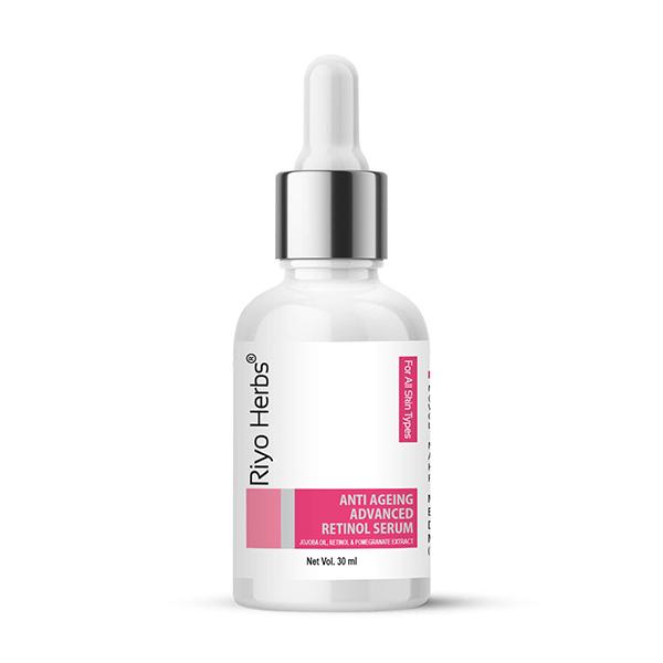 Riyo Herbs Anti Ageing Advanced Retinol Serum - Jojoba oil, Retinol & Pomegranate Extract 30 ml