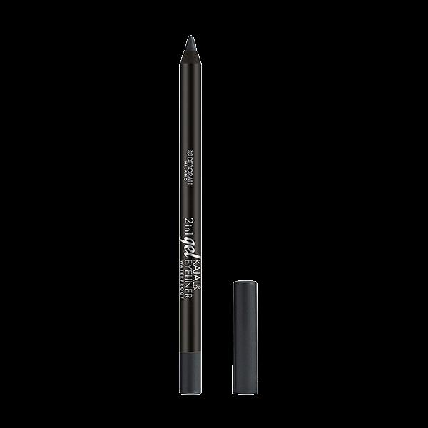 Deborah Milano 2-In-1 Gel Kajal & Eyeliner - 2 Grey 1.4 gm