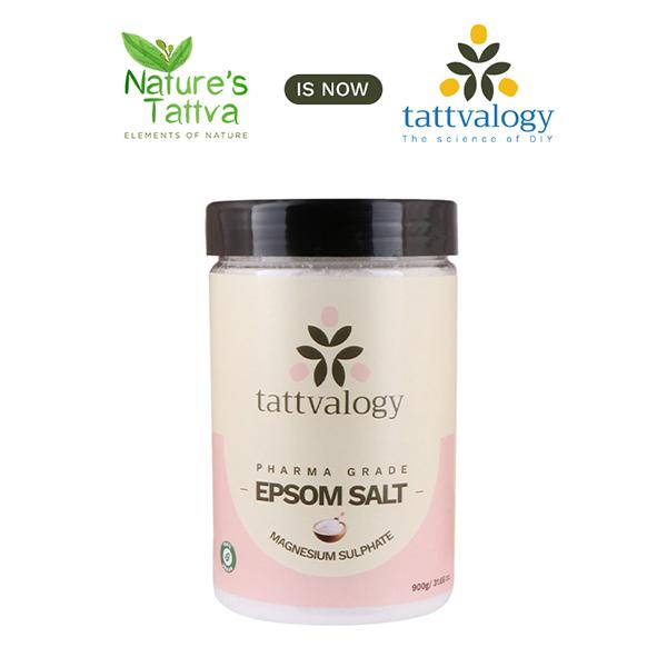 Tattvalogy Epsom Salt Or Magnesium Sulphate for Bath 900 gm - Bath Salts