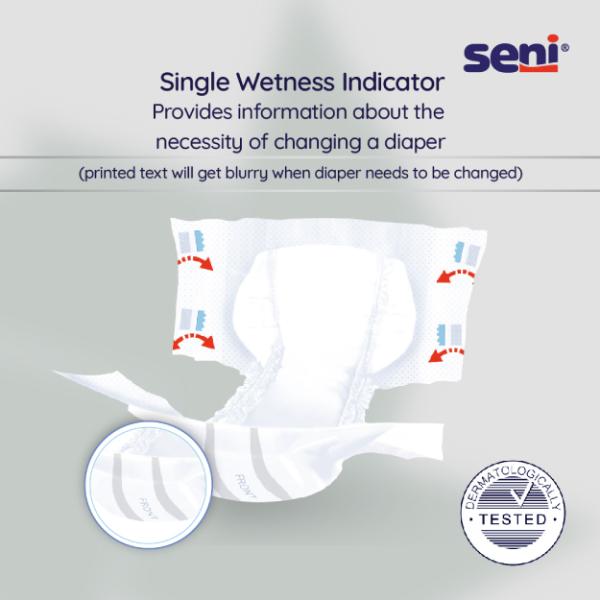 Seni Air Classic Breathable Adult Diapers(L) 10's - Adult Diapers & Pads