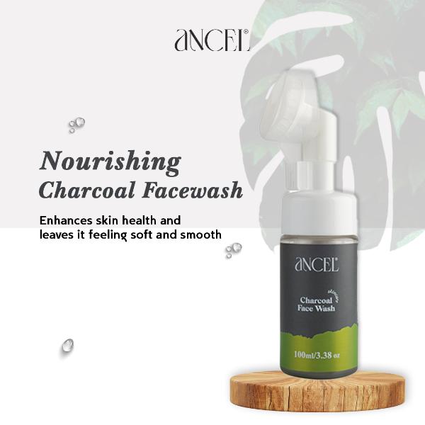 Ancel Charcoal Foaming Face Wash 100 ml - Face Washes