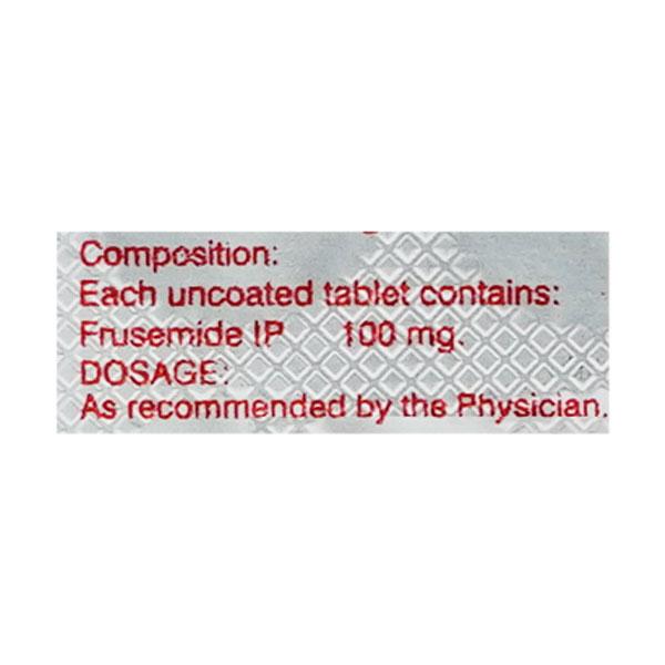 Frusenex 100mg Tablet 10'S - Hypertension-Diu
