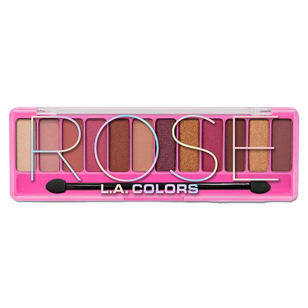 L.A. Colors Color Vibe Eyeshadow - Rose 8.5 gm