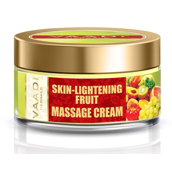 Vaadi Herbals Skin-Lightening Fruit Massage Cream 50 gm - Face Creams