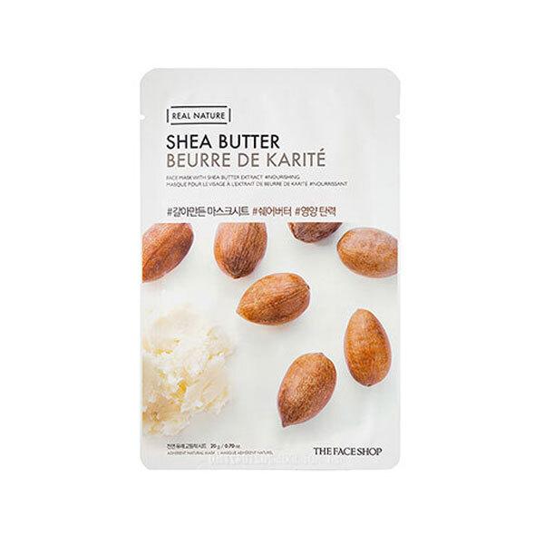 The Face Shop Real Nature Shea Butter Face Mask 20 Gm