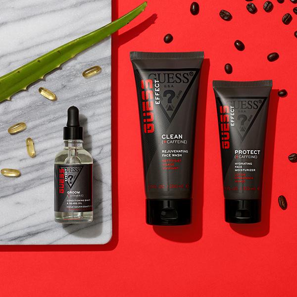 Guess Grooming Effect Groom + Vitamin E Conditioning Shave & Beard Oil 50 ml - Beard Oil