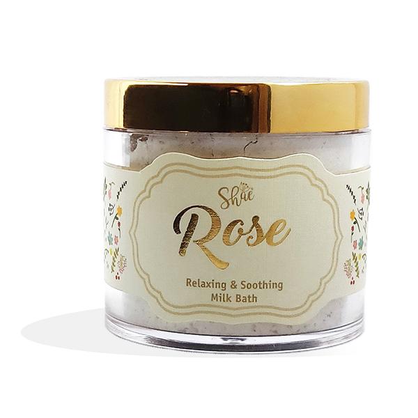 Shae Relaxing & Soothing Milk Bath - Rose 75 gm - Shower Gels & Body Wash