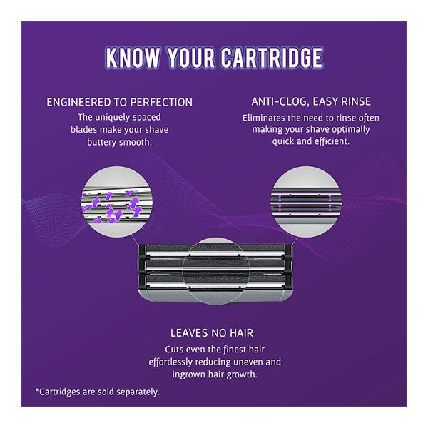 Bombay Shaving Company Defender For Her Razor + Post Shave Balm 45 gm - Shaving & Hair Removal