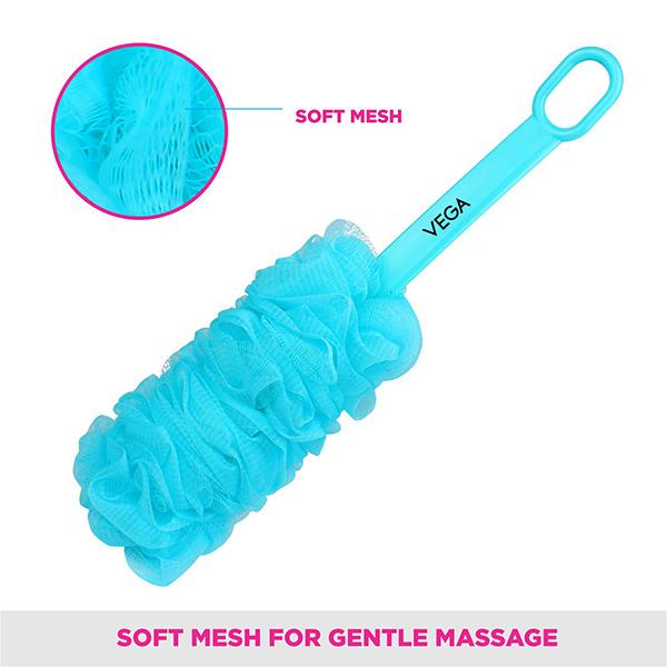 Vega New Luxury Bath Brush (BA - 1/2N) 1's - Loofahs & Sponges