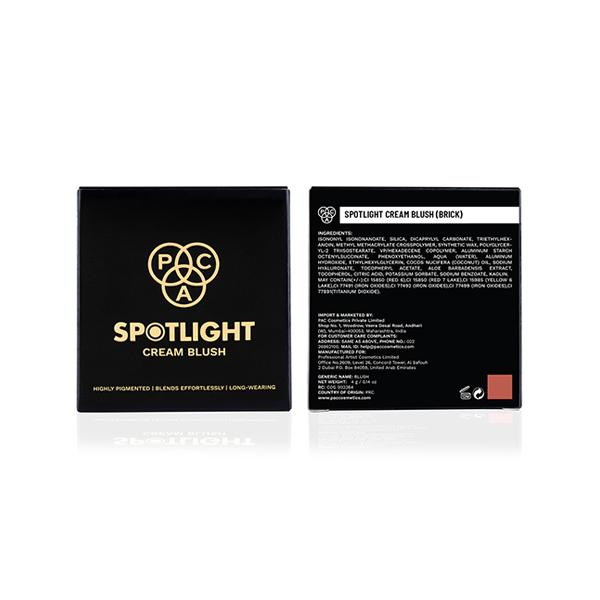Pac Spotlight Cream Blush Brick 8 gm - Blushes