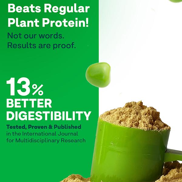 Oziva Bioactive Plant Protein (25G Vegan Protein) For Endurance & Muscle Recovery Plant-Based Protein (500G, Chocolate) 1's - Multi-Vitamins