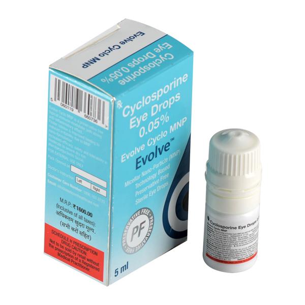 EVOLVE CYCLO MNP Eye Drops 5ml - Dry Eye-Olt