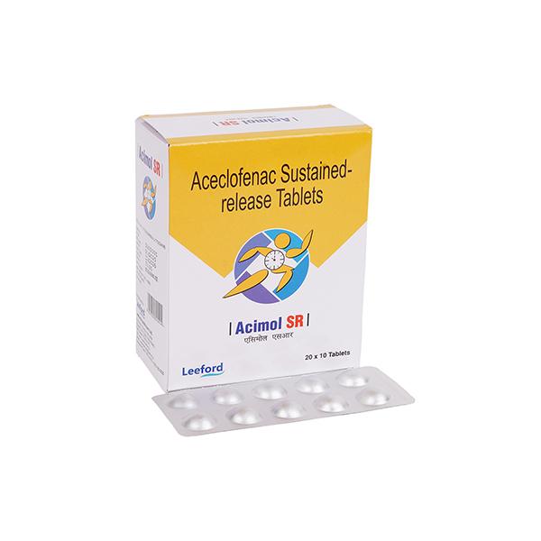 Acimol SR Tablet 10'S - Pain relief-Nsa