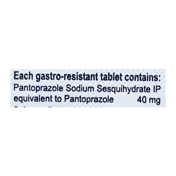 Panbloc 40mg Tablet 15'S - Ulcer/Reflux/Flatulence-Aaa