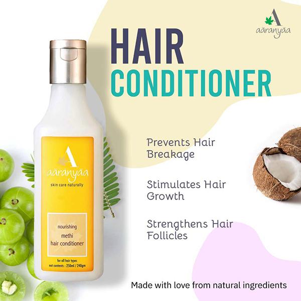 Aaranyaa Nourishing Hair Conditioner Methi 250 ml - Conditioners