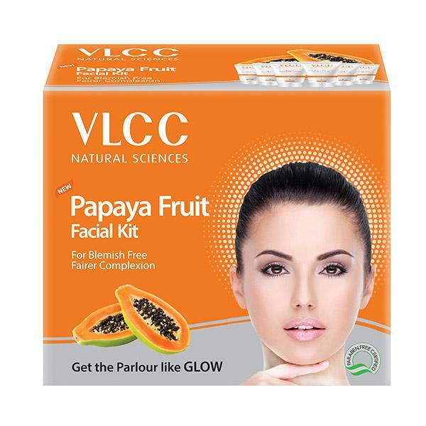 VLCC Papaya Fruit Facial Kit - Small