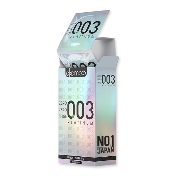 Netmeds | Okamoto 003 Platinum Condoms 10's