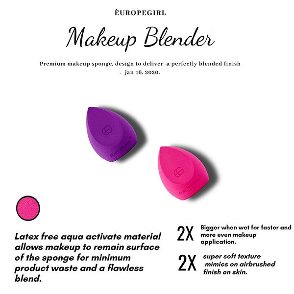 Europe Girl Blender -Purple 4.2 gm - Sponges & Applicators