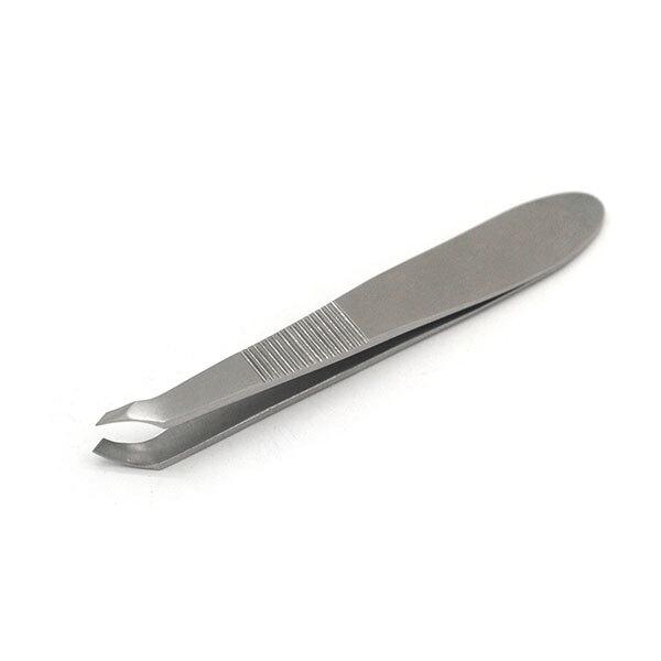 Basicare SINGNATURE CUTICLE TWEEZERS WITH POUCH 1's - Tweezers