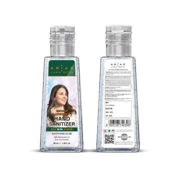 Arias by Lara Dutta Hand Sanitizer - Soothing Aloe 50 ml - Hand Sanitizer